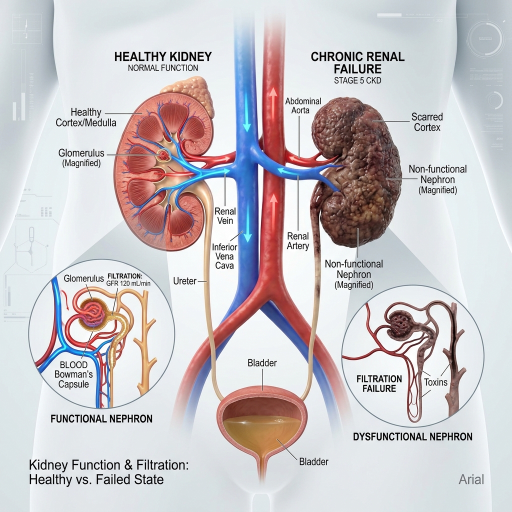 Insuficiencia renal aguda y crónica